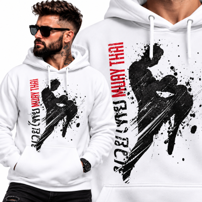 BLUZA Z KAPTUREM SPORTY WALKI   MUAY THAI